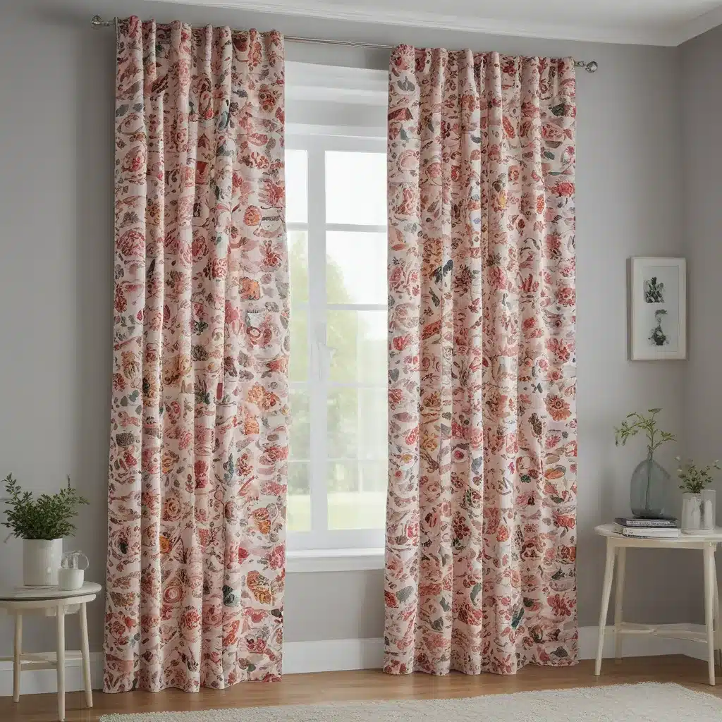 Add Personality with Fun Printed Curtains