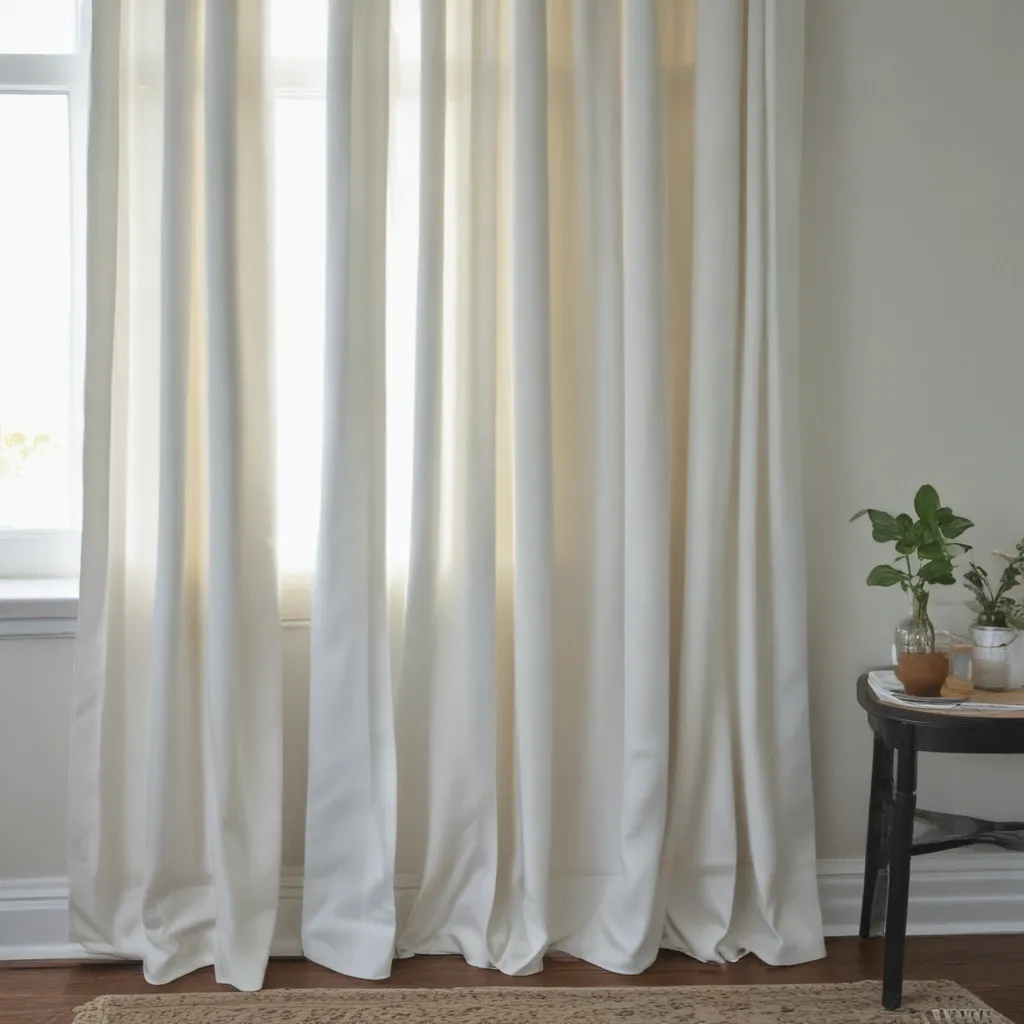 Beginner DIY Curtains: Sew-Free Stapled Panels