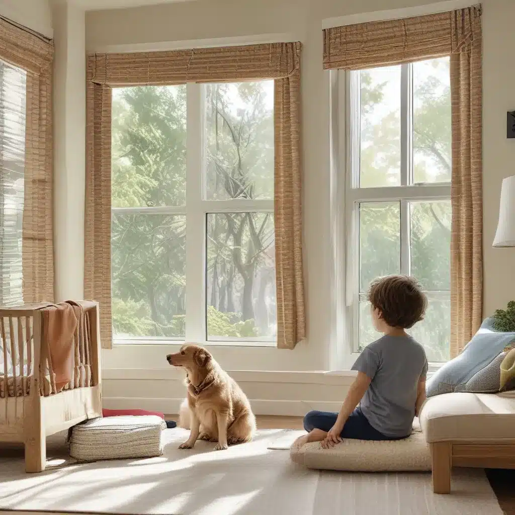 Child-Friendly and Pet-Friendly Window Treatment Options