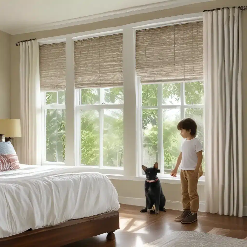 Choose Window Treatments with Kids and Pets in Mind