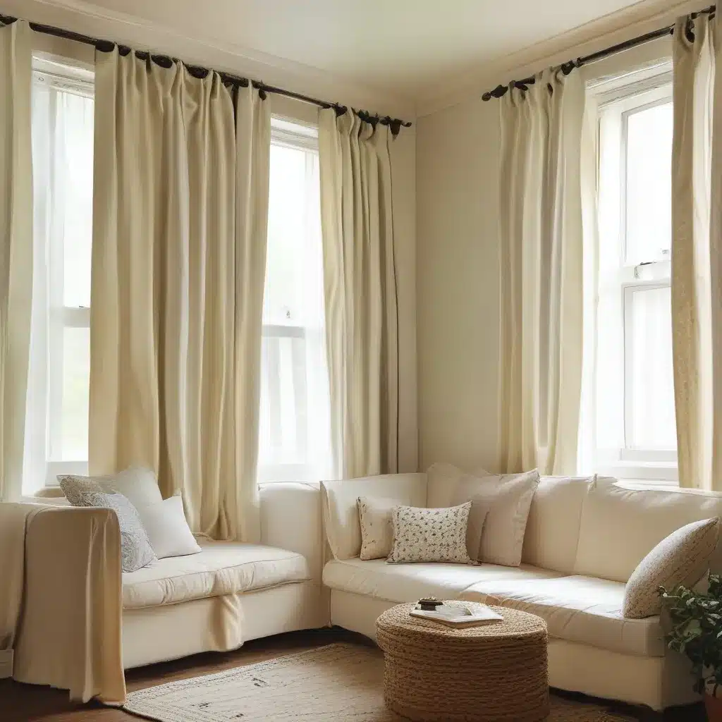 Cozy DIY Curtains for Small Spaces