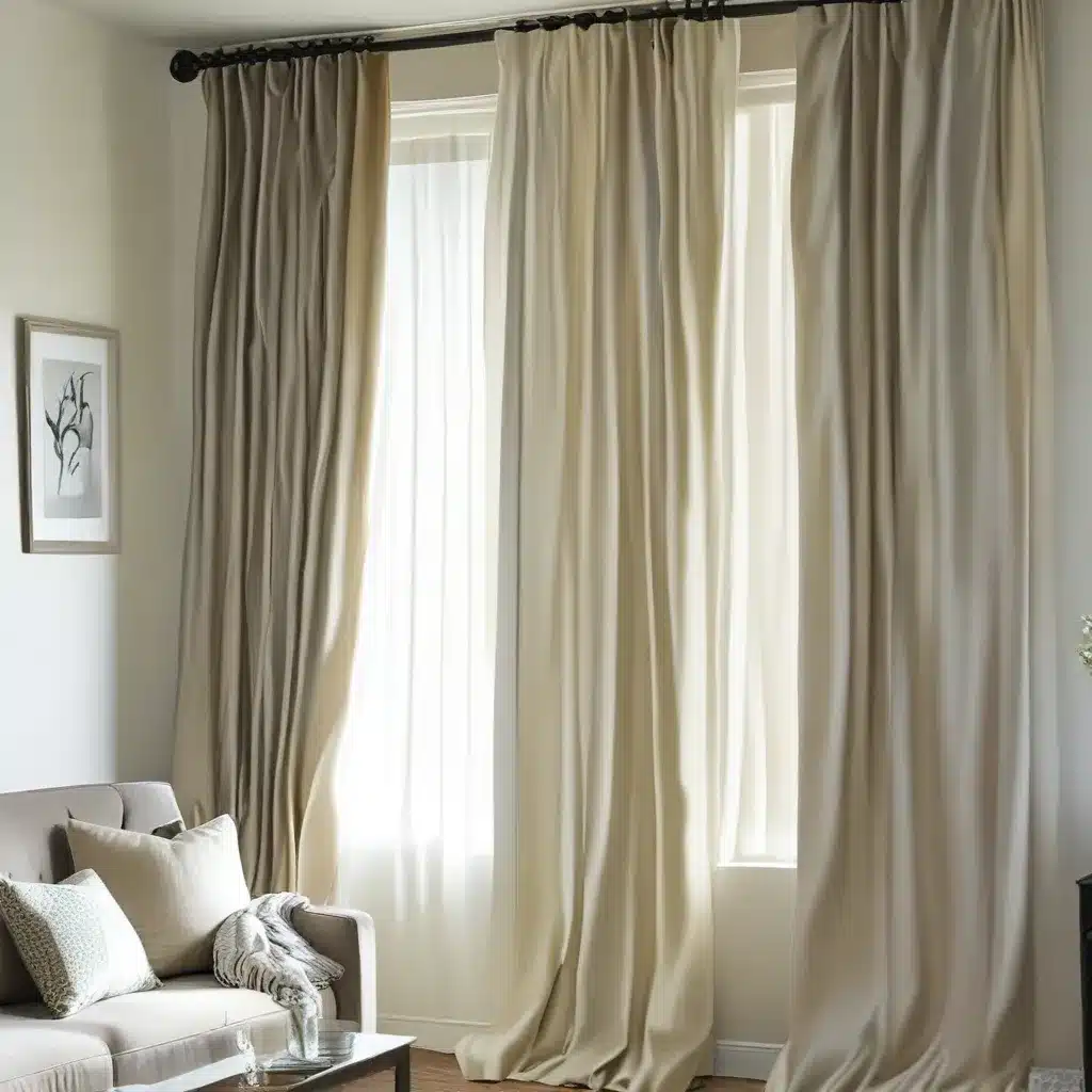 DIY Faux Silk Curtains for Under 