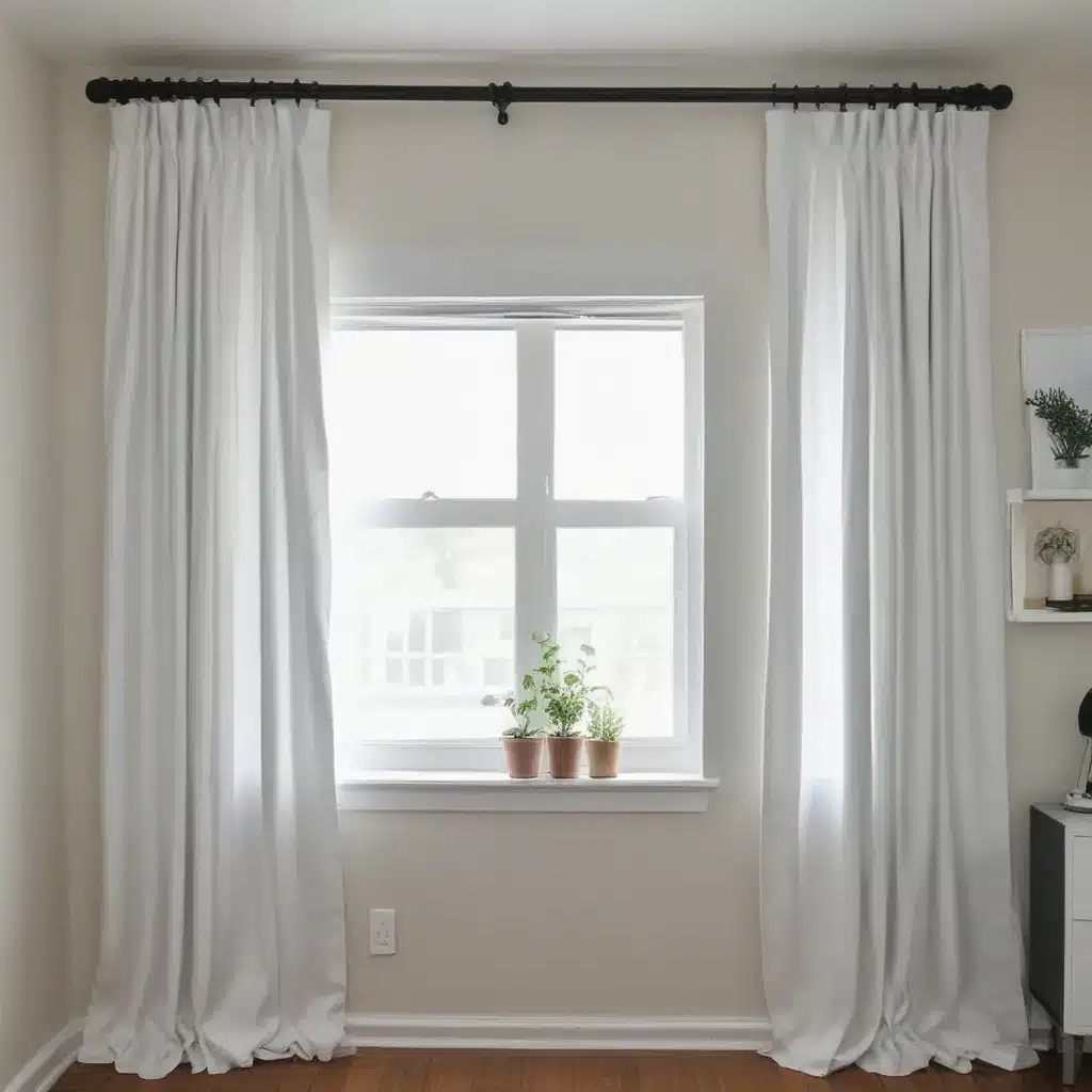 DIY No-Sew Blackout Curtains on a Budget