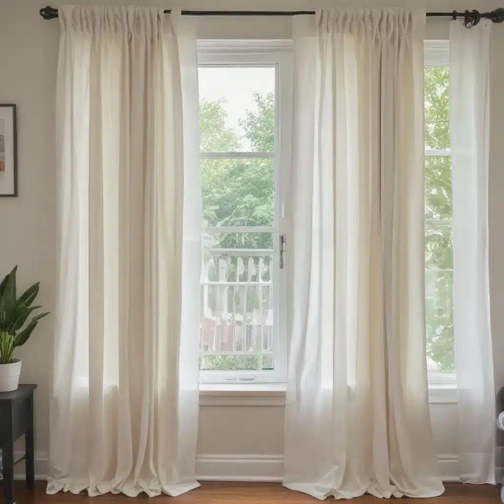 DIY No-Sew Curtains for Renters and Dorm Rooms