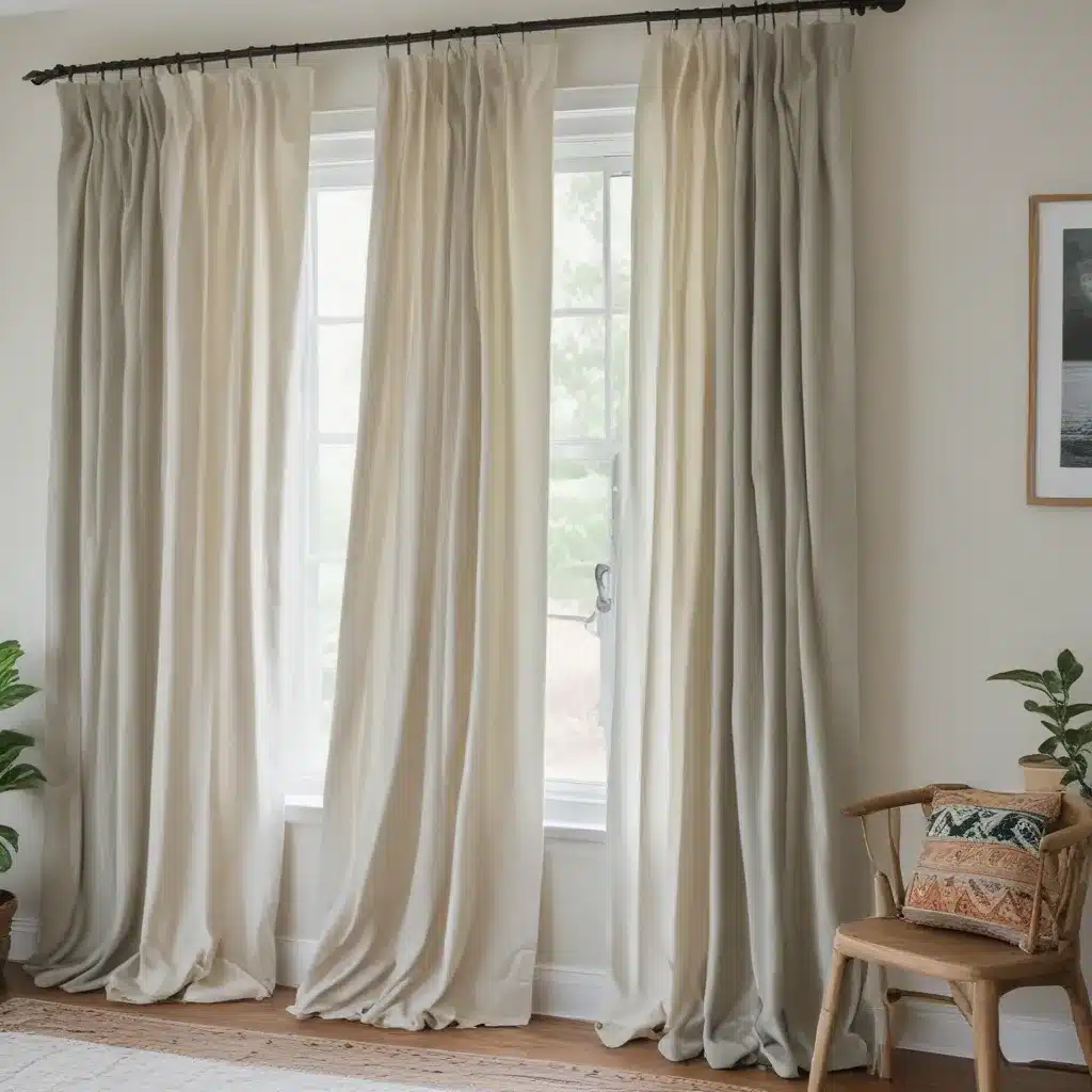 DIY Tab Top Curtains for a Relaxed Boho Vibe