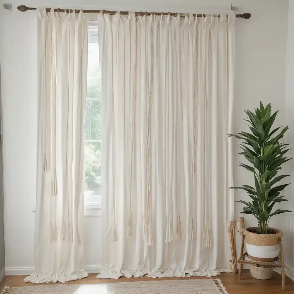 DIY Tassel Curtains for Boho Style on a Budget