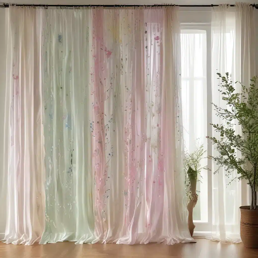 Dance into Spring with Flowing Sheer Panels