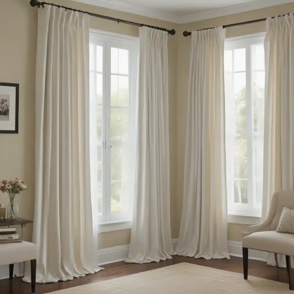 Double The Style With Two Curtains Per Window