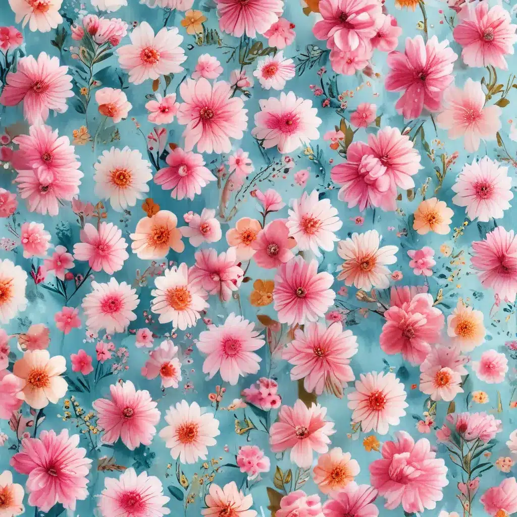 Flowery Fabrics Blossom For Spring