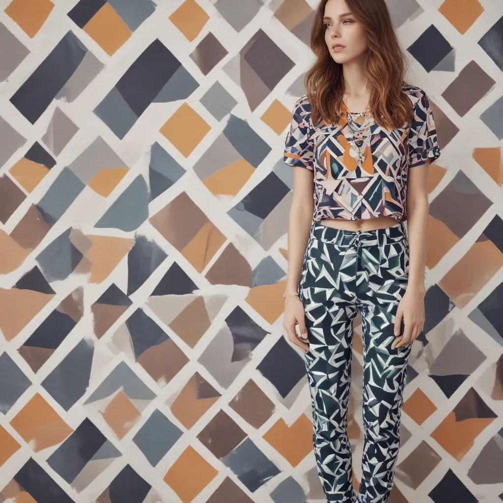 Hip Geometric Prints Make A Statement