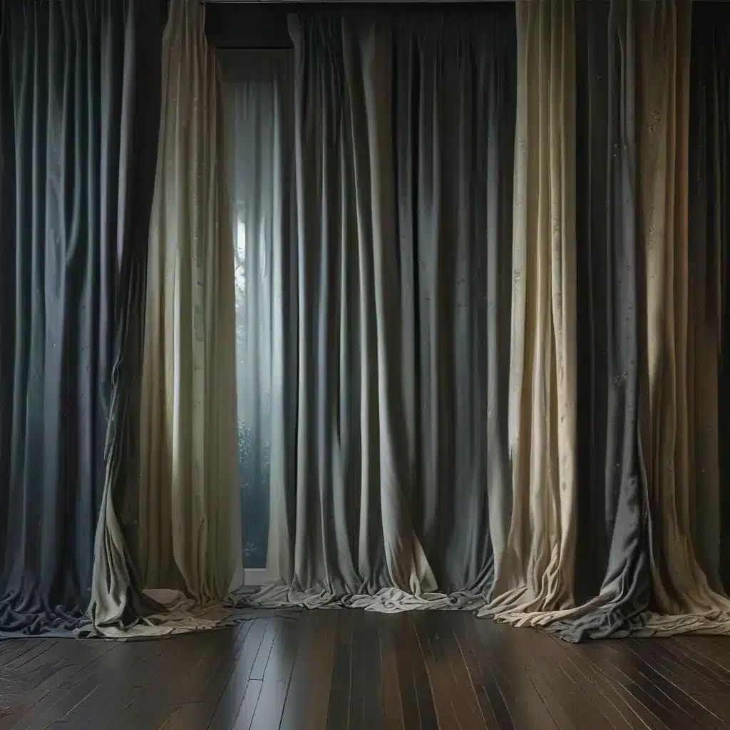 Illusion of Space: Dramatic Floor-Length Curtains