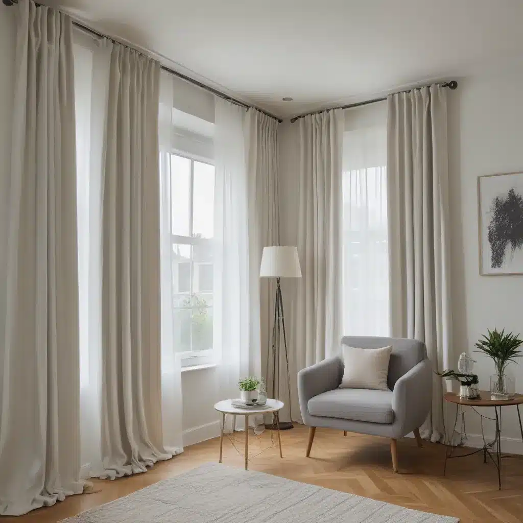 Illusion of Space with Floor-to-Ceiling Curtains