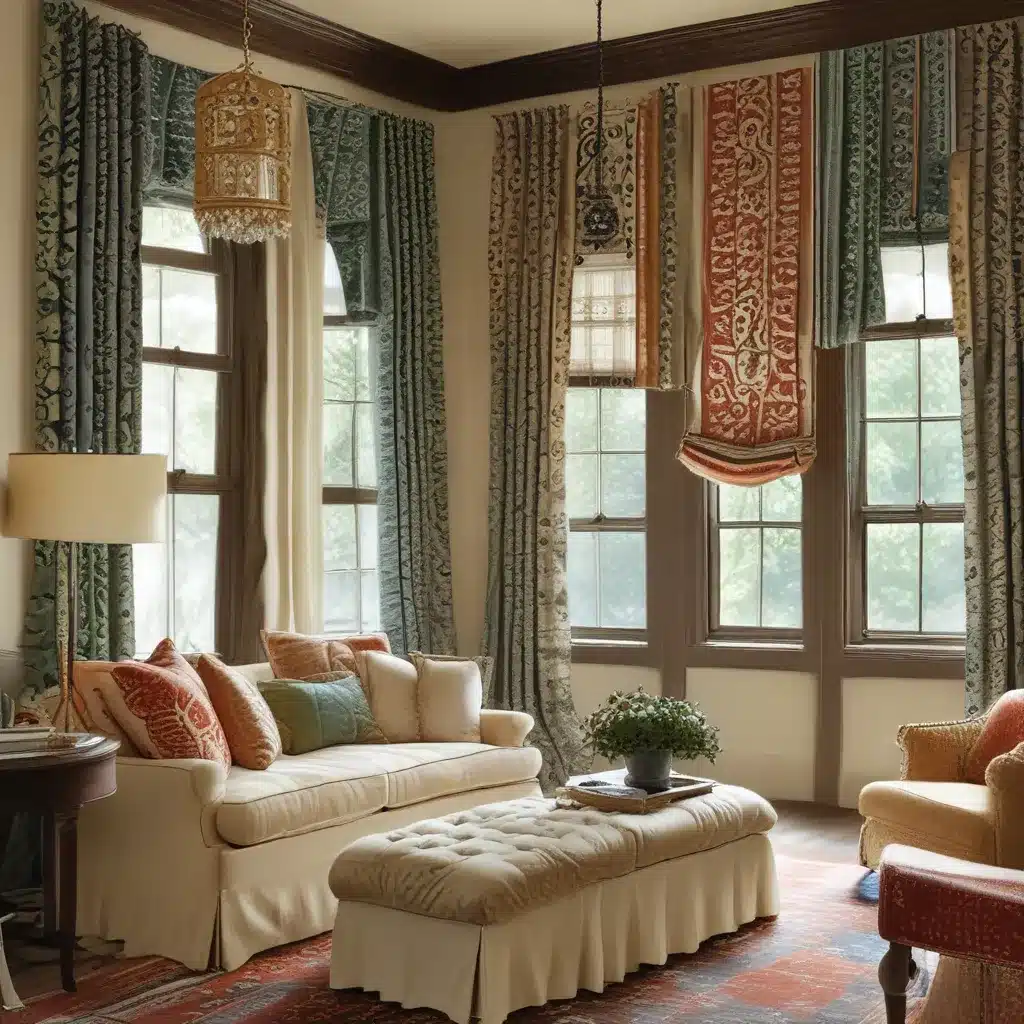 Incorporate Patterns with Mixed Window Treatments