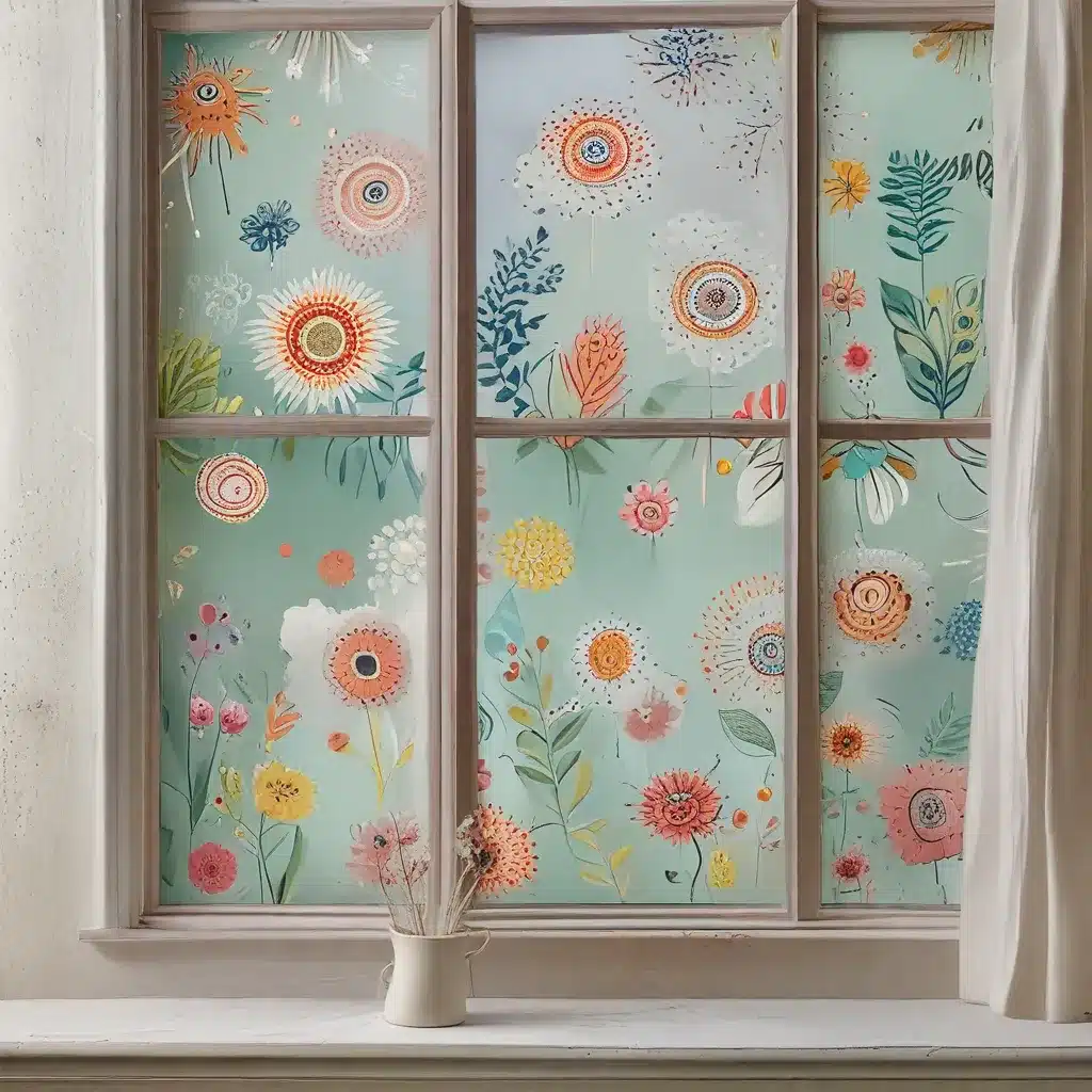 Introducing Whimsy to Your Windows with Playful Patterns and Motifs