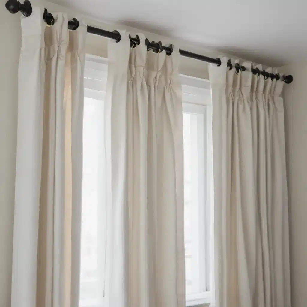 Make Your Own Designer-Looking Curtains with Hem Tape