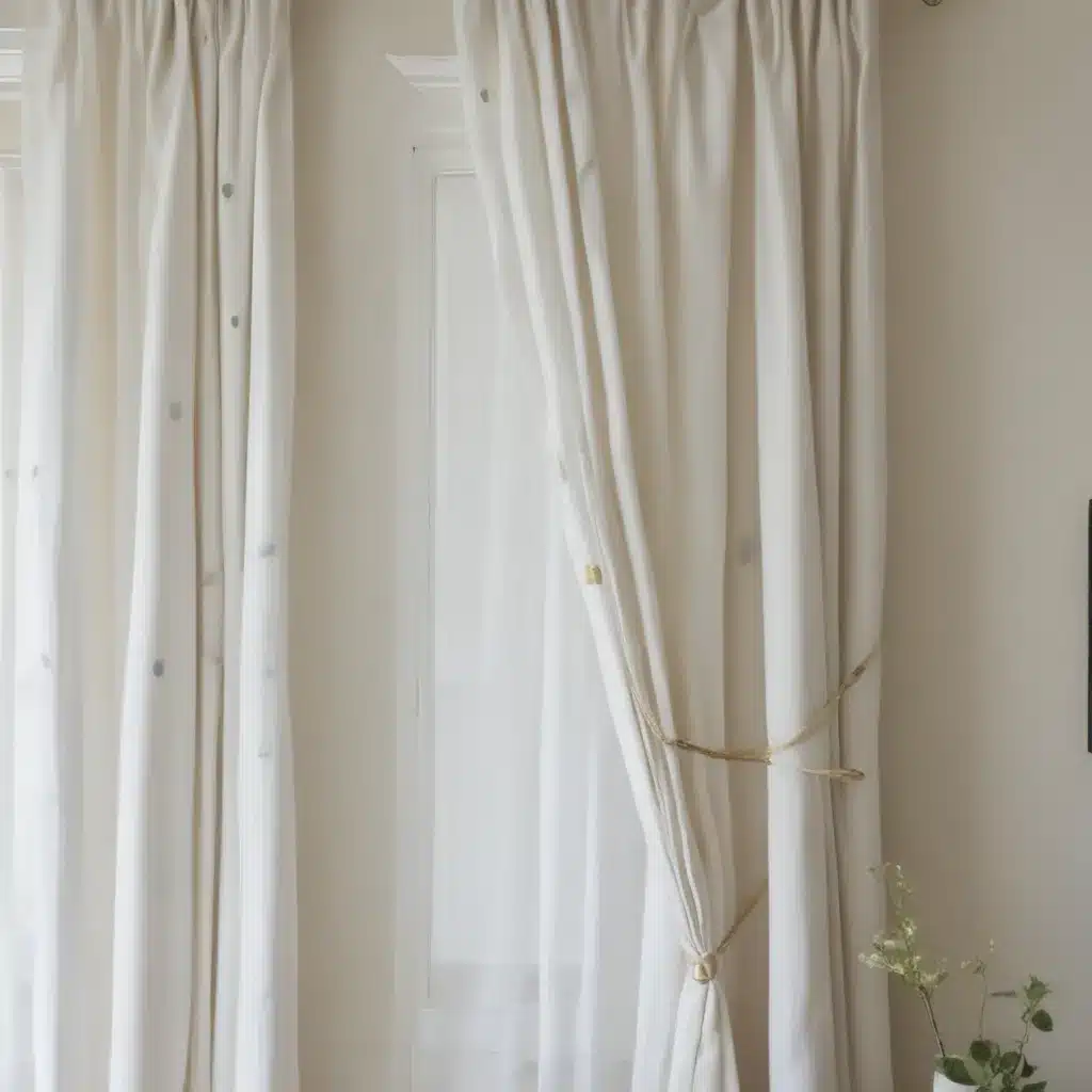 No Special Tools Needed for Chic DIY Curtain Holdbacks