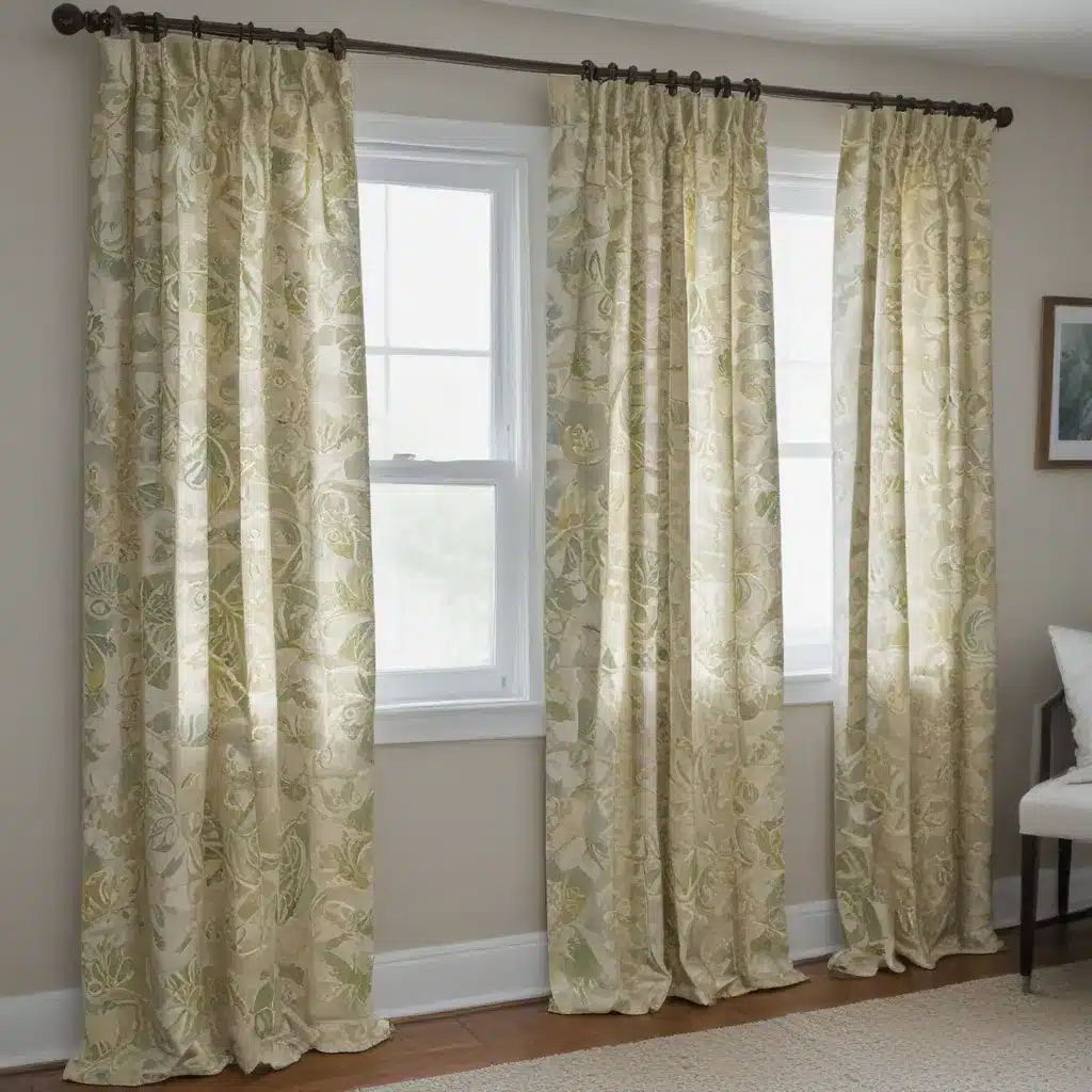 Quick Curtain Makeover with New Fabrics