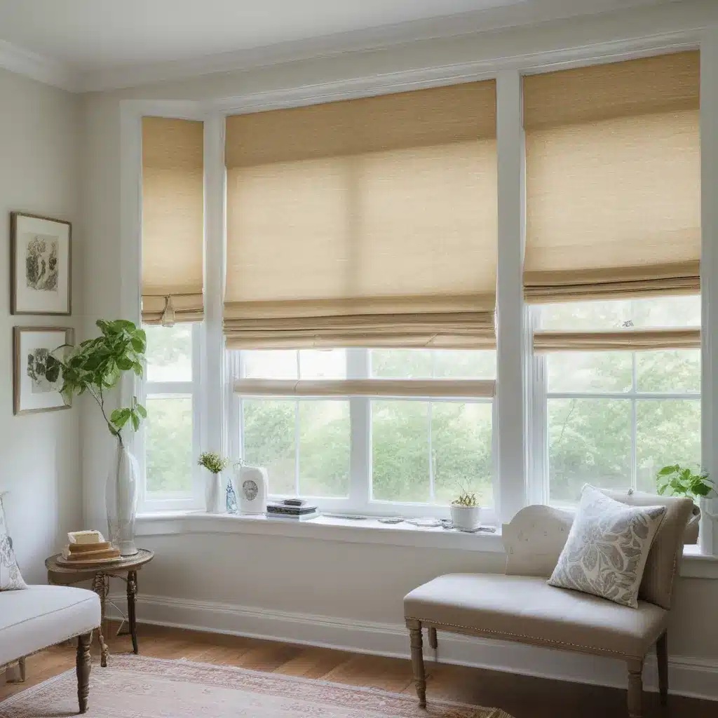 Refresh Windows with DIY Roman Shades