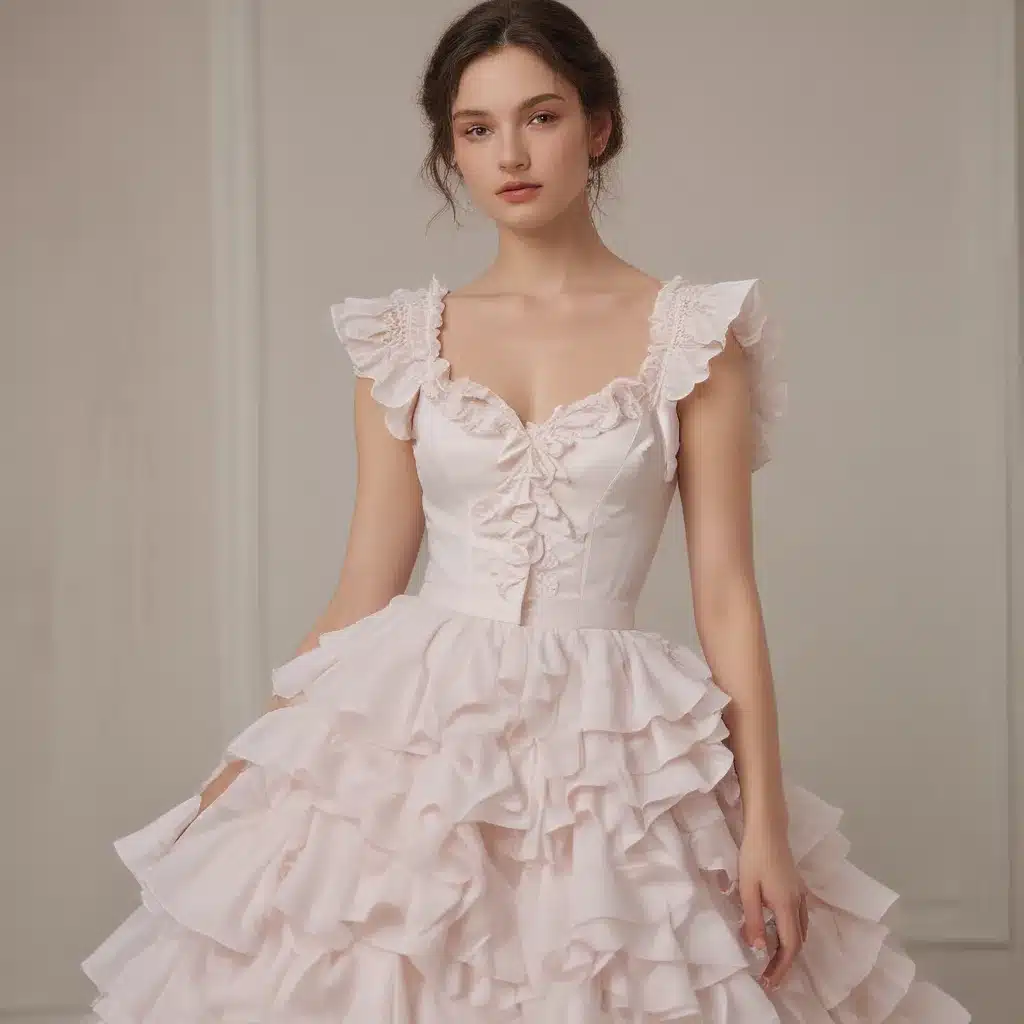 Romantic Ruffles Lend Soft Femininity