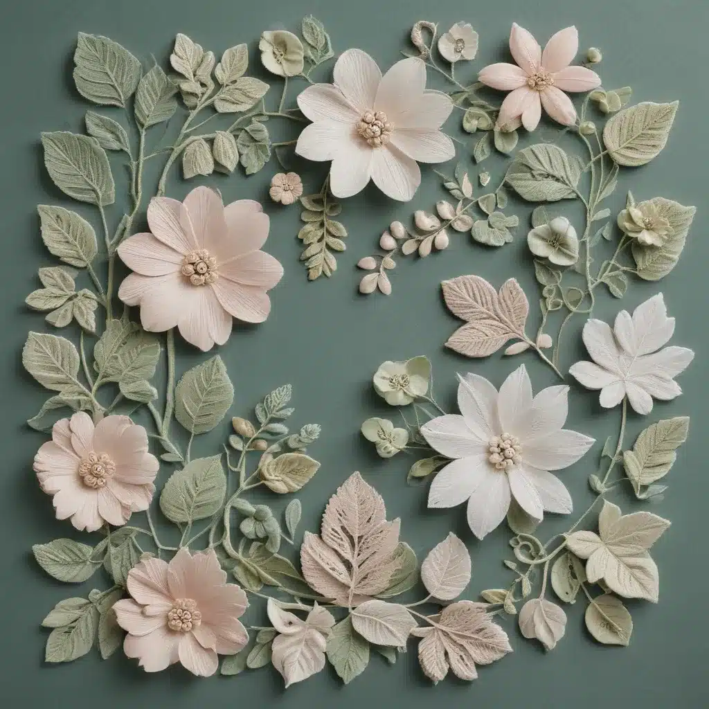 Romantic Touches: Flower and Leaf Motifs