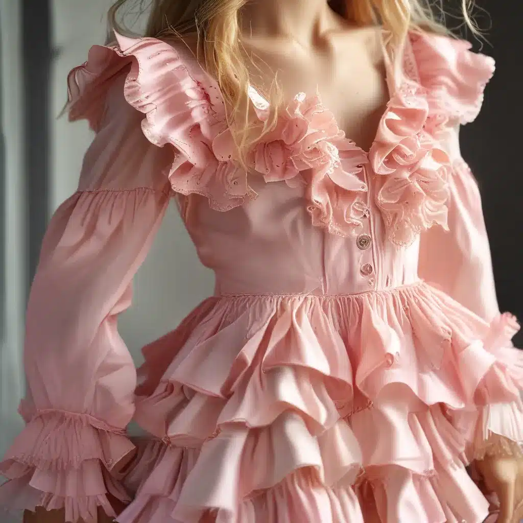 Ruffles Lend Feminine Charm