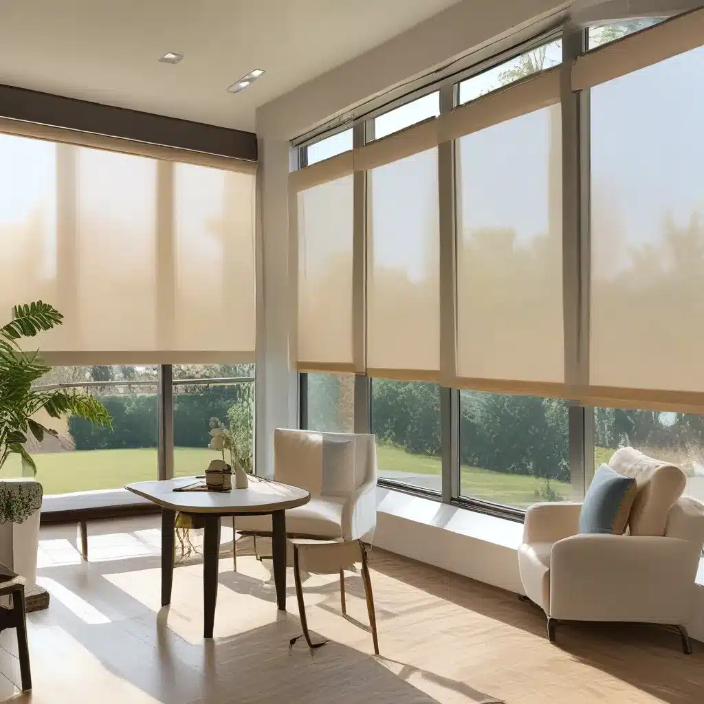 Seamless Sun Protection with Custom Roller Shades