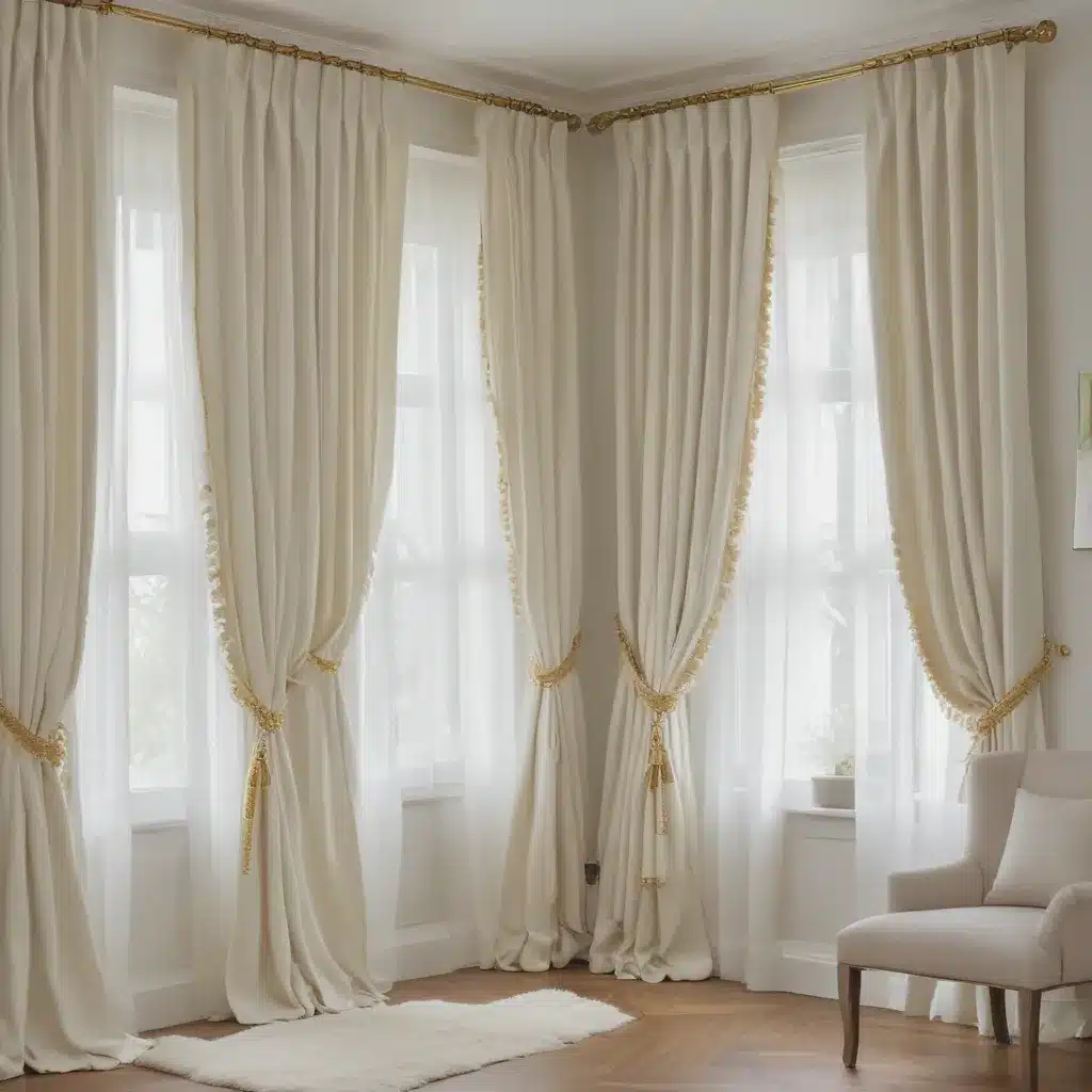 Sew Stunning Curtains with Metallic Trims