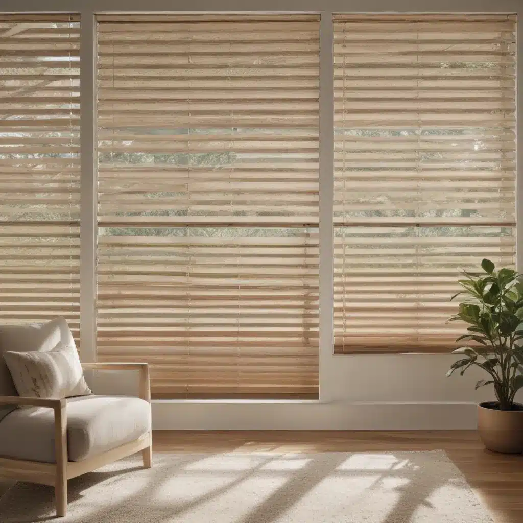 Slatted Shades for Diffused Natural Light