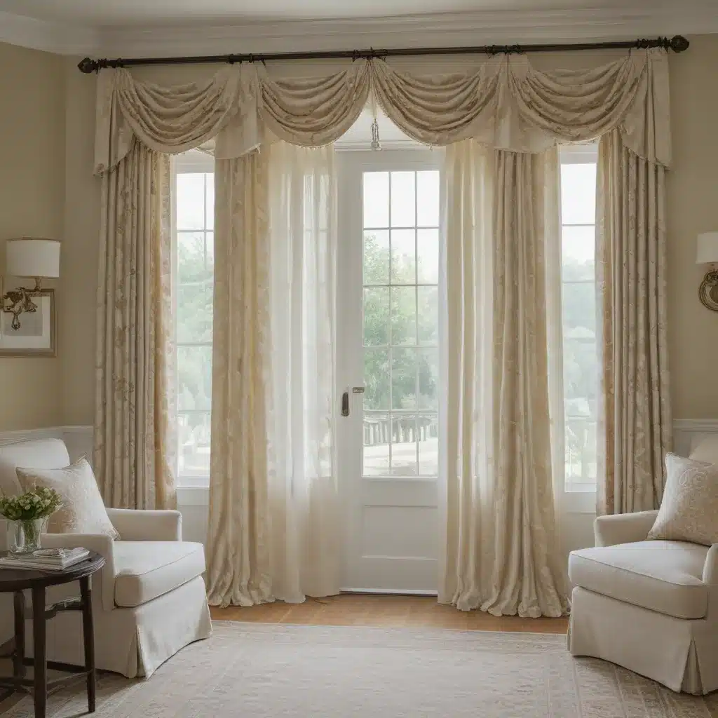 Soften Hard Windows With Custom Curtains And Drapes