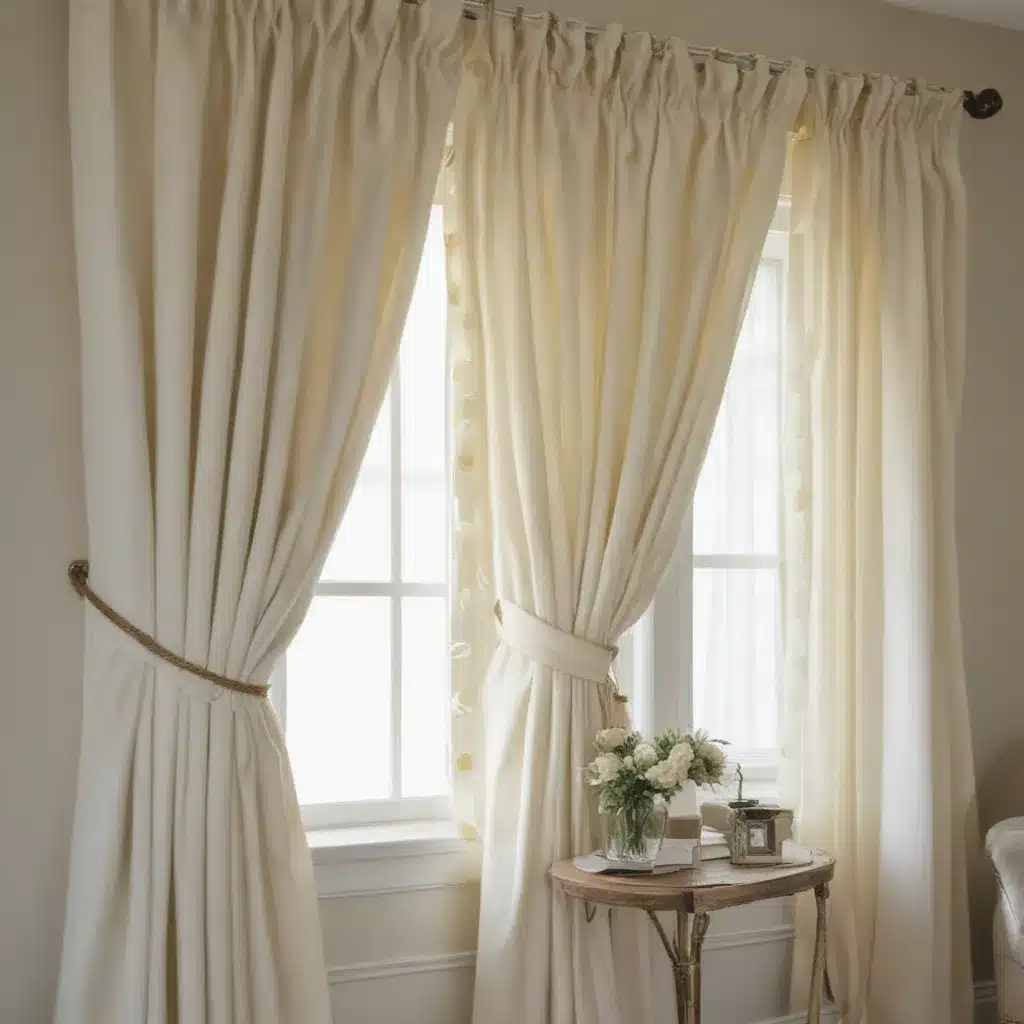 Unexpected DIY Curtain Tieback Ideas Beyond Tassels