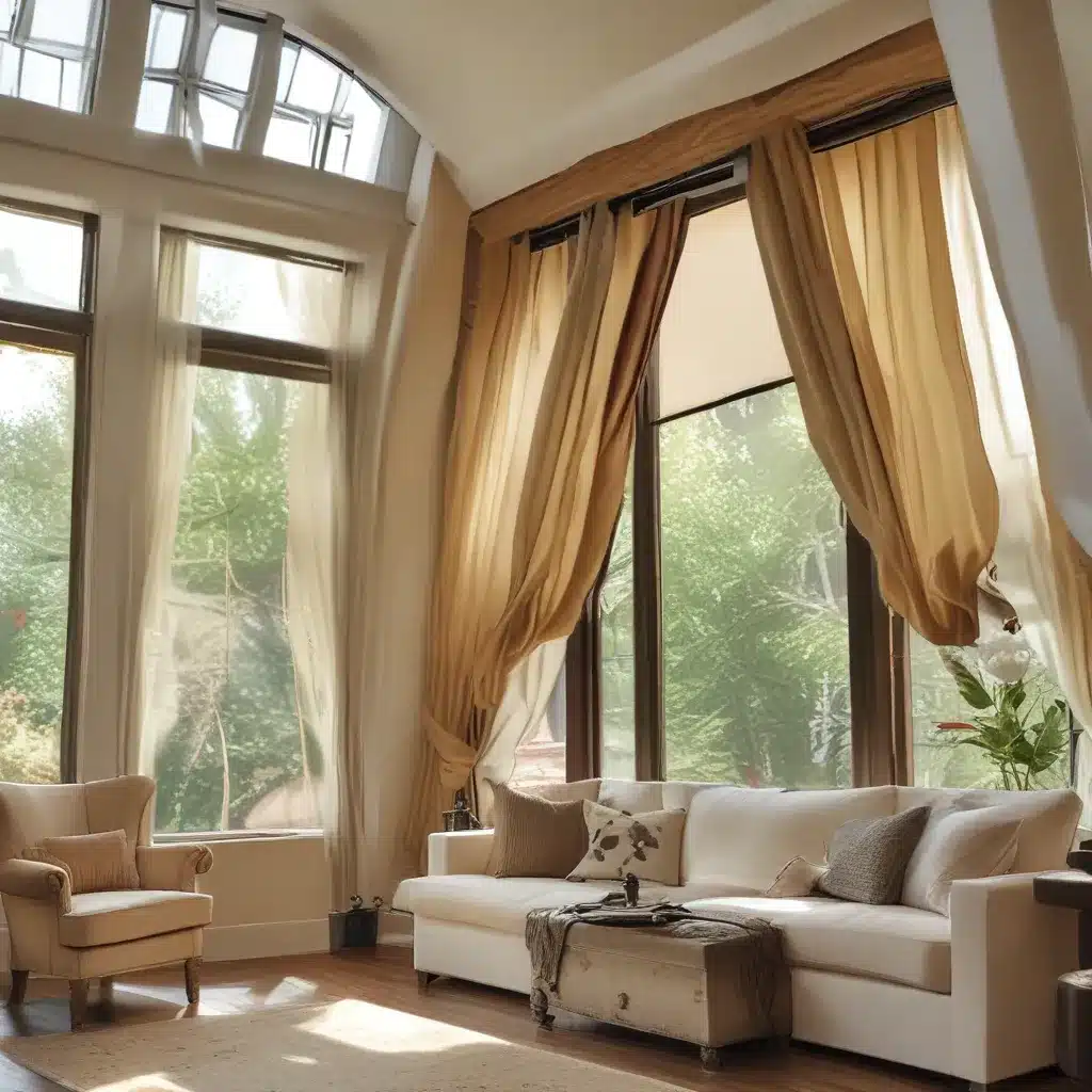 Unique Window Treatments for Angled Windows