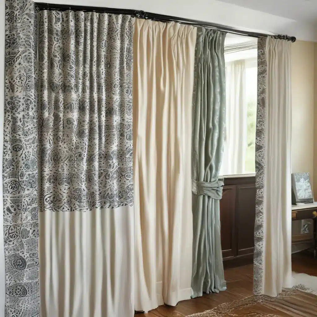 Upgrade Closet Doors with Chic DIY Curtains