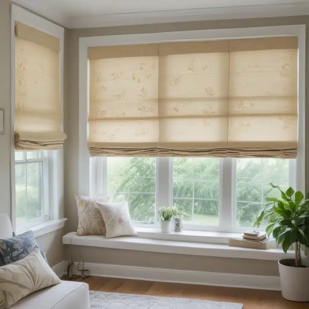 Upgrade Windows with Gorgeous DIY Roman Shades