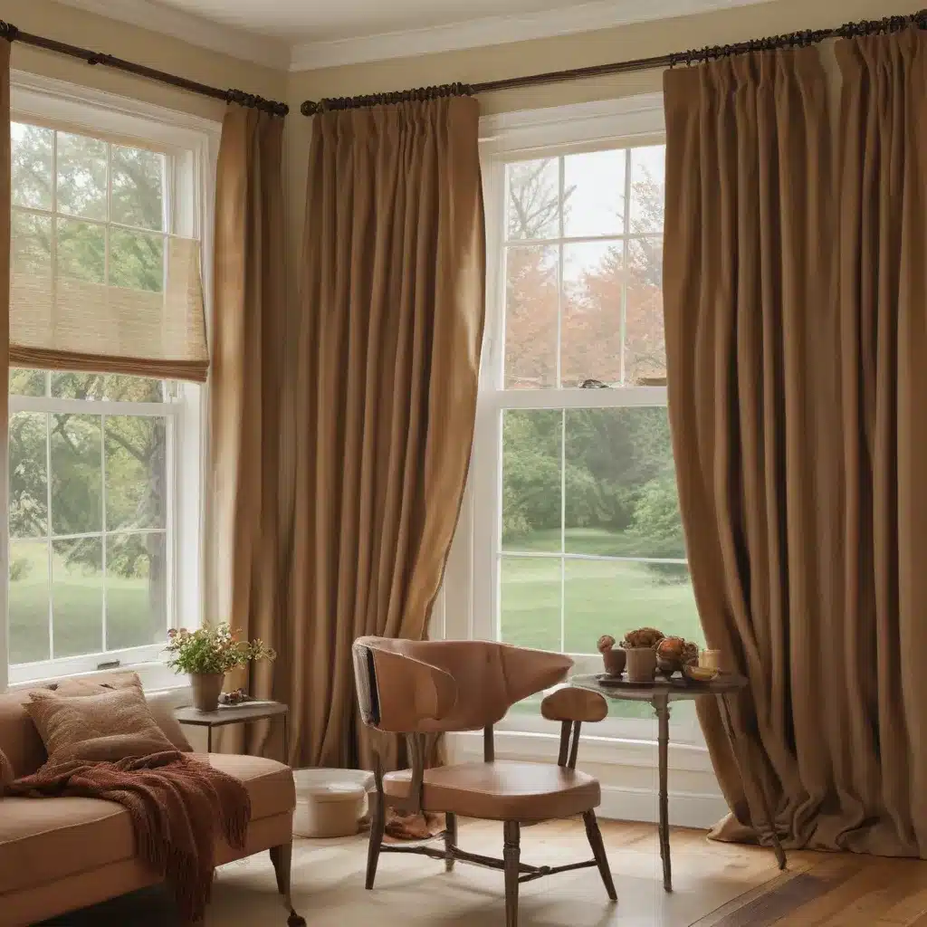 Warm Your Windows with Rich Earth Tones