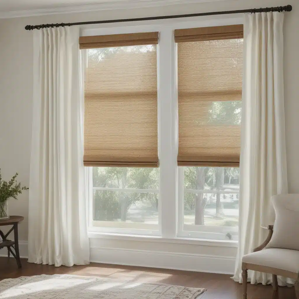 mix and match window treatments for a custom look